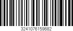 Código de barras (EAN, GTIN, SKU, ISBN): '3241076159682'