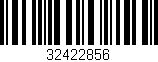 Código de barras (EAN, GTIN, SKU, ISBN): '32422856'
