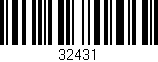 Código de barras (EAN, GTIN, SKU, ISBN): '32431'