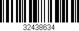 Código de barras (EAN, GTIN, SKU, ISBN): '32438634'