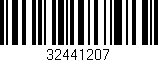 Código de barras (EAN, GTIN, SKU, ISBN): '32441207'