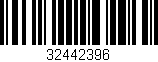 Código de barras (EAN, GTIN, SKU, ISBN): '32442396'