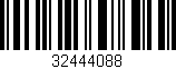 Código de barras (EAN, GTIN, SKU, ISBN): '32444088'