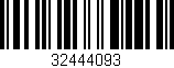 Código de barras (EAN, GTIN, SKU, ISBN): '32444093'