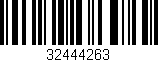 Código de barras (EAN, GTIN, SKU, ISBN): '32444263'