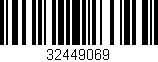 Código de barras (EAN, GTIN, SKU, ISBN): '32449069'