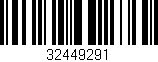 Código de barras (EAN, GTIN, SKU, ISBN): '32449291'