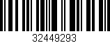 Código de barras (EAN, GTIN, SKU, ISBN): '32449293'