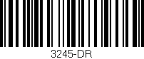 Código de barras (EAN, GTIN, SKU, ISBN): '3245-DR'