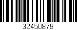 Código de barras (EAN, GTIN, SKU, ISBN): '32450879'
