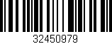 Código de barras (EAN, GTIN, SKU, ISBN): '32450979'