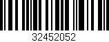 Código de barras (EAN, GTIN, SKU, ISBN): '32452052'