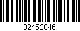 Código de barras (EAN, GTIN, SKU, ISBN): '32452846'
