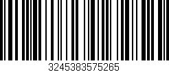 Código de barras (EAN, GTIN, SKU, ISBN): '3245383575265'