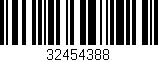Código de barras (EAN, GTIN, SKU, ISBN): '32454388'
