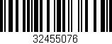Código de barras (EAN, GTIN, SKU, ISBN): '32455076'