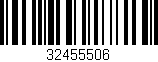 Código de barras (EAN, GTIN, SKU, ISBN): '32455506'