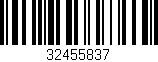 Código de barras (EAN, GTIN, SKU, ISBN): '32455837'