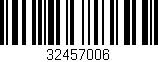 Código de barras (EAN, GTIN, SKU, ISBN): '32457006'