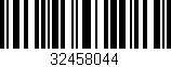 Código de barras (EAN, GTIN, SKU, ISBN): '32458044'