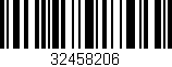 Código de barras (EAN, GTIN, SKU, ISBN): '32458206'