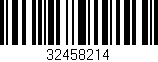 Código de barras (EAN, GTIN, SKU, ISBN): '32458214'