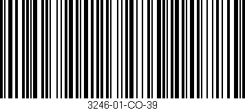 Código de barras (EAN, GTIN, SKU, ISBN): '3246-01-CO-39'