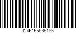 Código de barras (EAN, GTIN, SKU, ISBN): '3246155935195'