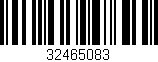 Código de barras (EAN, GTIN, SKU, ISBN): '32465083'