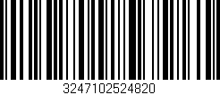 Código de barras (EAN, GTIN, SKU, ISBN): '3247102524820'