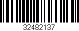 Código de barras (EAN, GTIN, SKU, ISBN): '32482137'