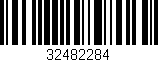 Código de barras (EAN, GTIN, SKU, ISBN): '32482284'
