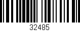 Código de barras (EAN, GTIN, SKU, ISBN): '32485'