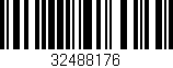 Código de barras (EAN, GTIN, SKU, ISBN): '32488176'