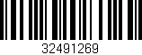 Código de barras (EAN, GTIN, SKU, ISBN): '32491269'