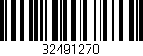 Código de barras (EAN, GTIN, SKU, ISBN): '32491270'