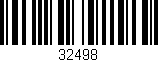Código de barras (EAN, GTIN, SKU, ISBN): '32498'