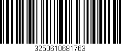 Código de barras (EAN, GTIN, SKU, ISBN): '3250610681763'