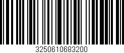 Código de barras (EAN, GTIN, SKU, ISBN): '3250610683200'