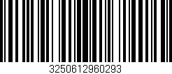 Código de barras (EAN, GTIN, SKU, ISBN): '3250612960293'