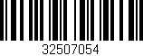 Código de barras (EAN, GTIN, SKU, ISBN): '32507054'