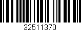 Código de barras (EAN, GTIN, SKU, ISBN): '32511370'