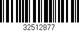 Código de barras (EAN, GTIN, SKU, ISBN): '32512877'
