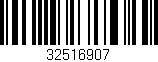 Código de barras (EAN, GTIN, SKU, ISBN): '32516907'