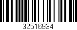 Código de barras (EAN, GTIN, SKU, ISBN): '32516934'