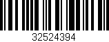 Código de barras (EAN, GTIN, SKU, ISBN): '32524394'