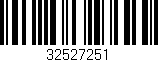 Código de barras (EAN, GTIN, SKU, ISBN): '32527251'