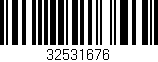 Código de barras (EAN, GTIN, SKU, ISBN): '32531676'