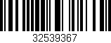 Código de barras (EAN, GTIN, SKU, ISBN): '32539367'