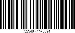 Código de barras (EAN, GTIN, SKU, ISBN): '32540RNV-0394'